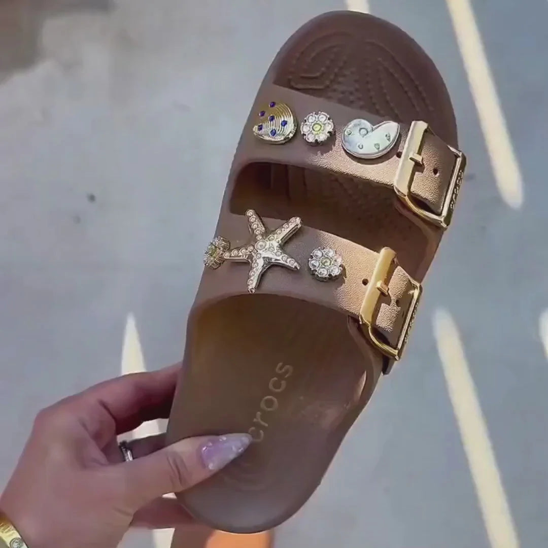 Savannah™ | Metal Buckle Sandals