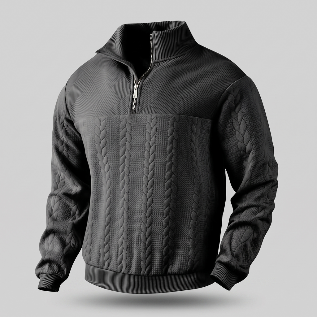 CAMDEN PREMIUM QUARTER ZIP SWEATSHIRT