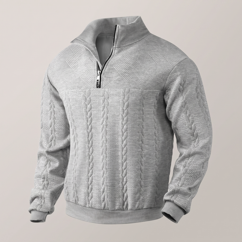 CAMDEN PREMIUM QUARTER ZIP SWEATSHIRT