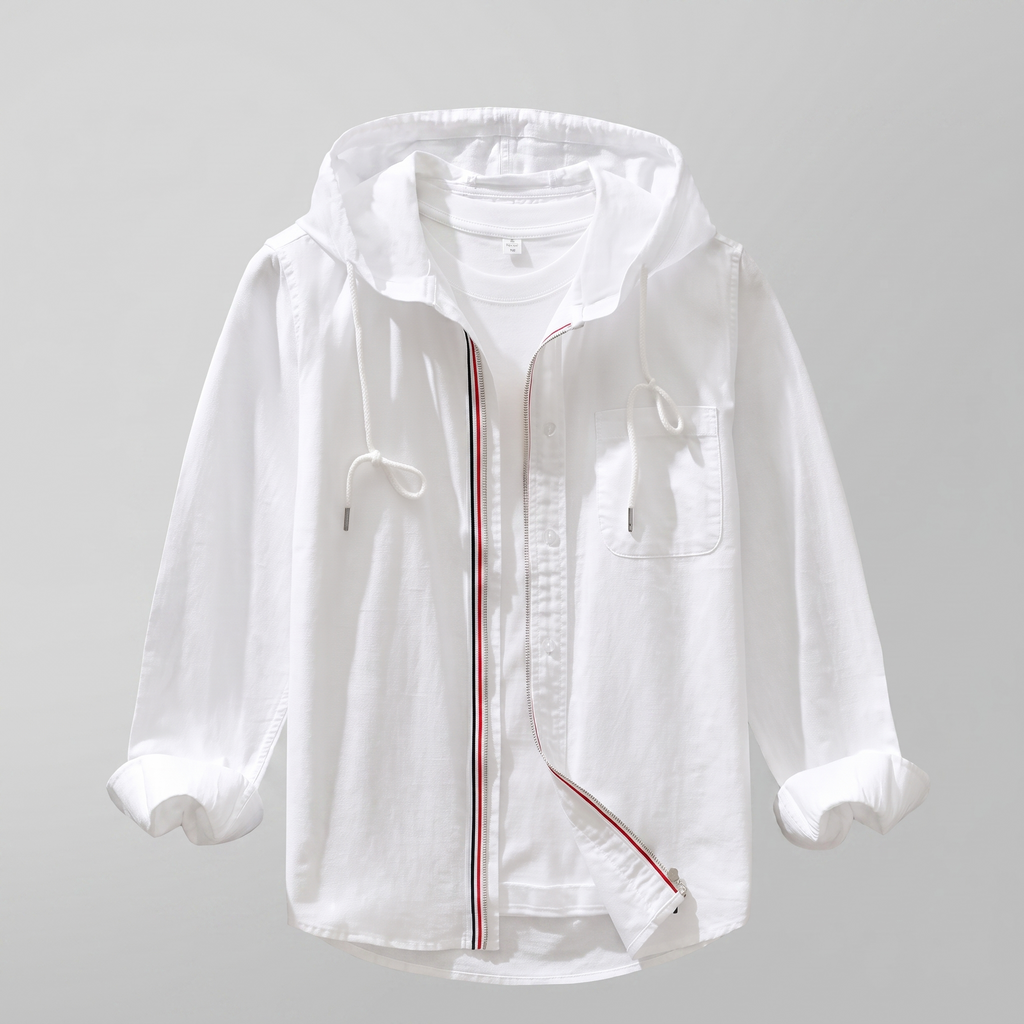 CASA LINEN HOODIE