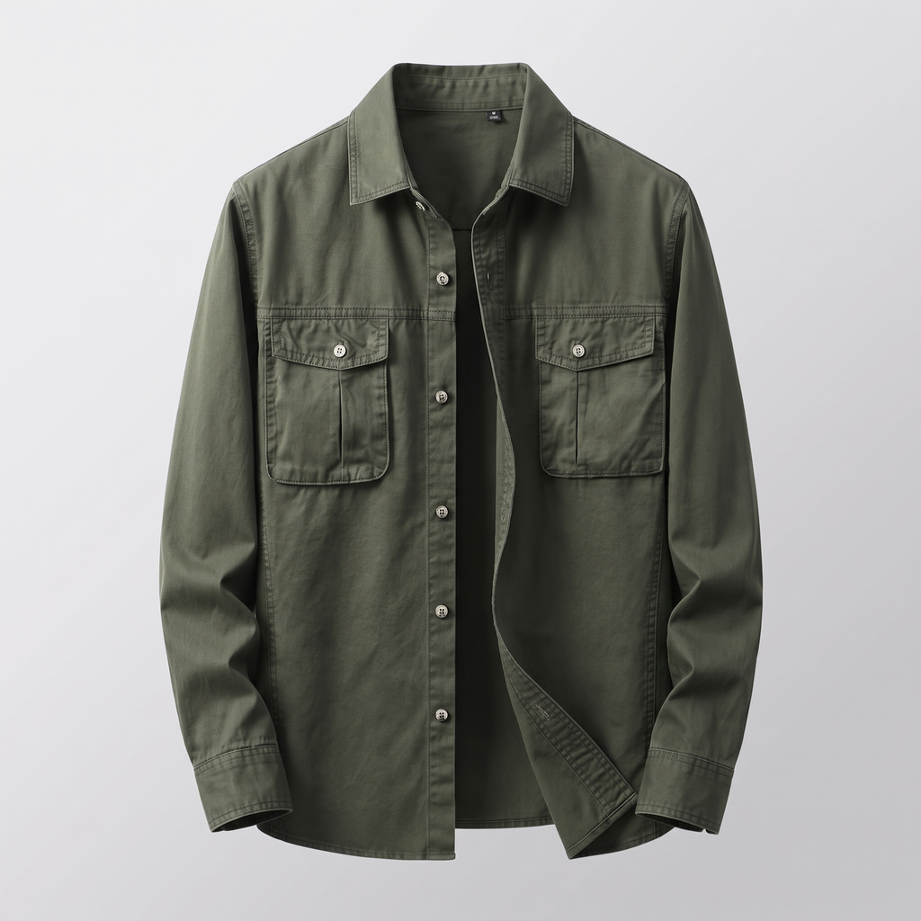 CORBIN CANVAS OVERSHIRT