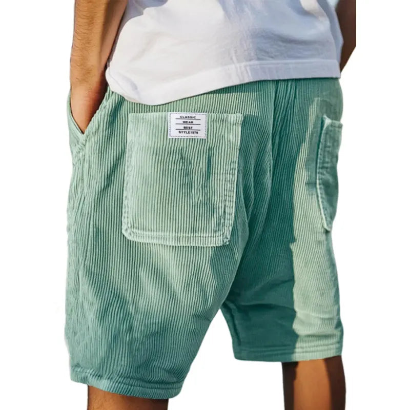 Theo | Elegant Velvet Shorts