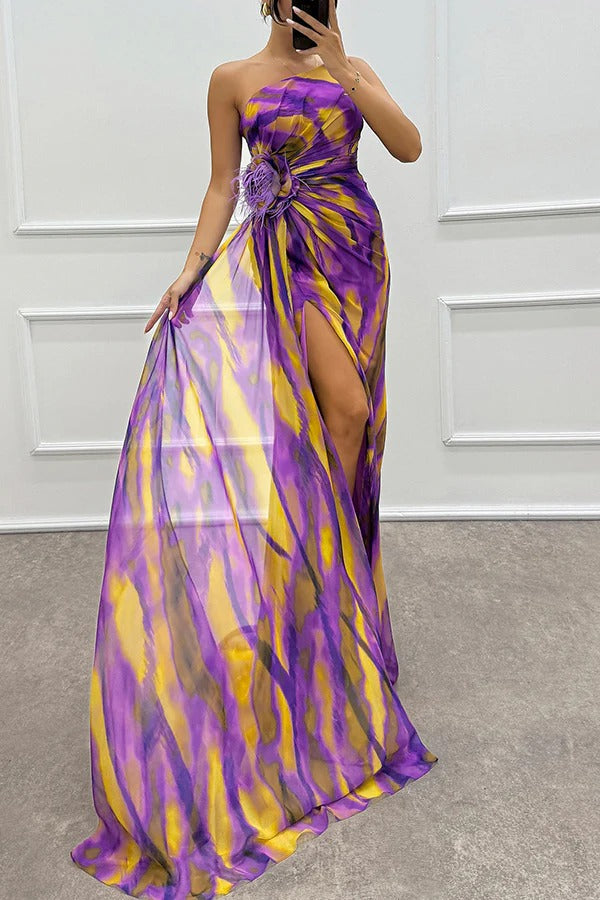 ARVELYNE™ | Vibrant Draped Dress