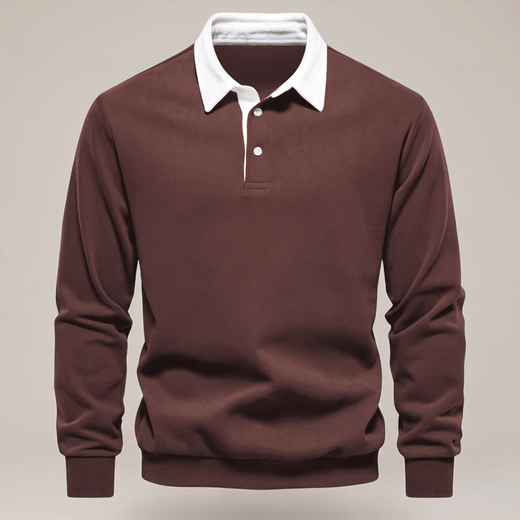 ELLISON POLO SWEATER