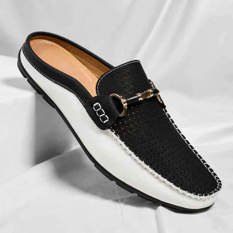 Hudson™ | Italian Leather Slides