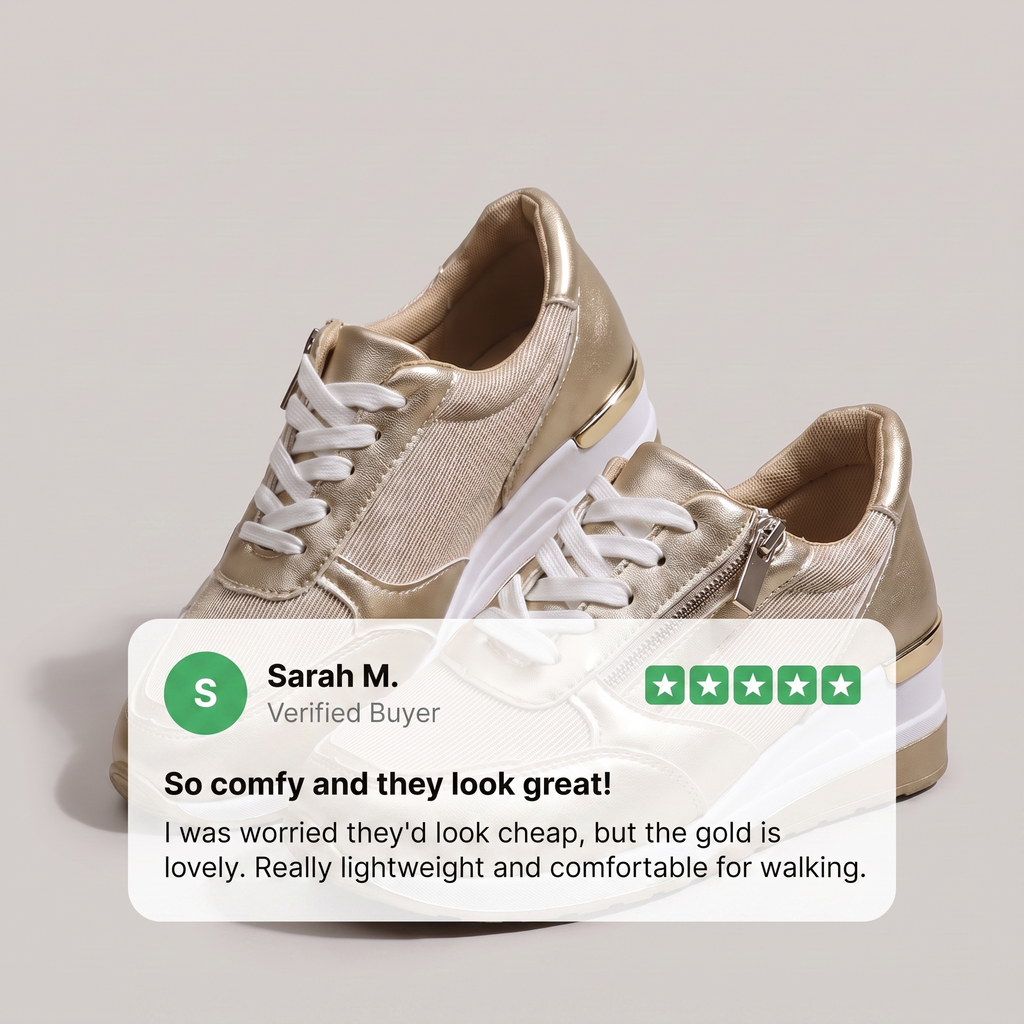 FLEXI ZIP WOMEN'S SNEAKERS