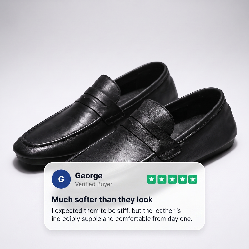 HARRINGTON PENNY LEATHER LOAFERS