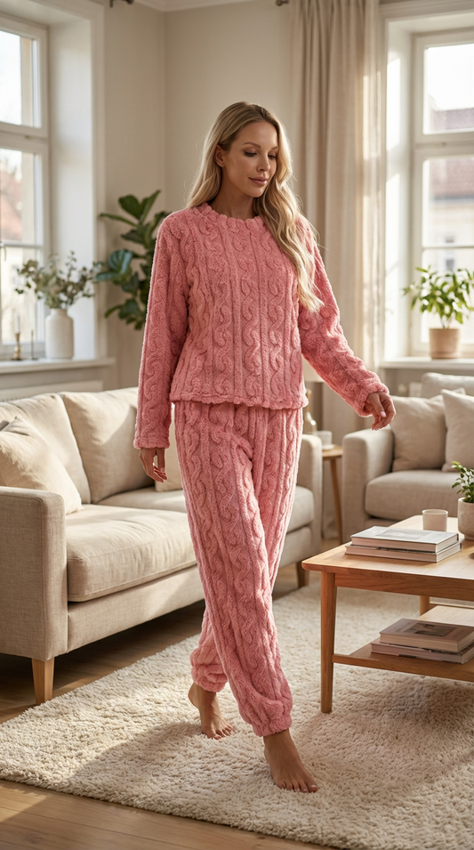 LUNARA™ | Ultra-Soft Fleece Pyjama Set