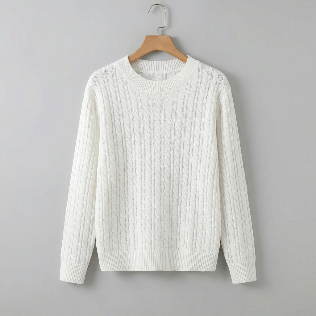 MARIELLE CABLE SWEATER