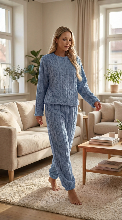 LUNARA™ | Ultra-Soft Fleece Pyjama Set