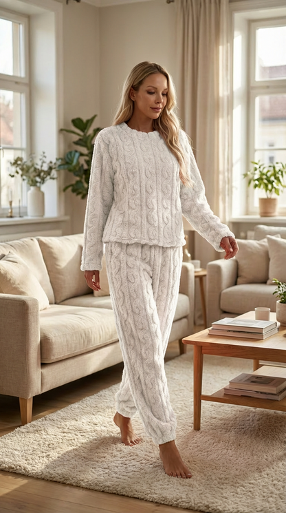 LUNARA™ | Ultra-Soft Fleece Pyjama Set