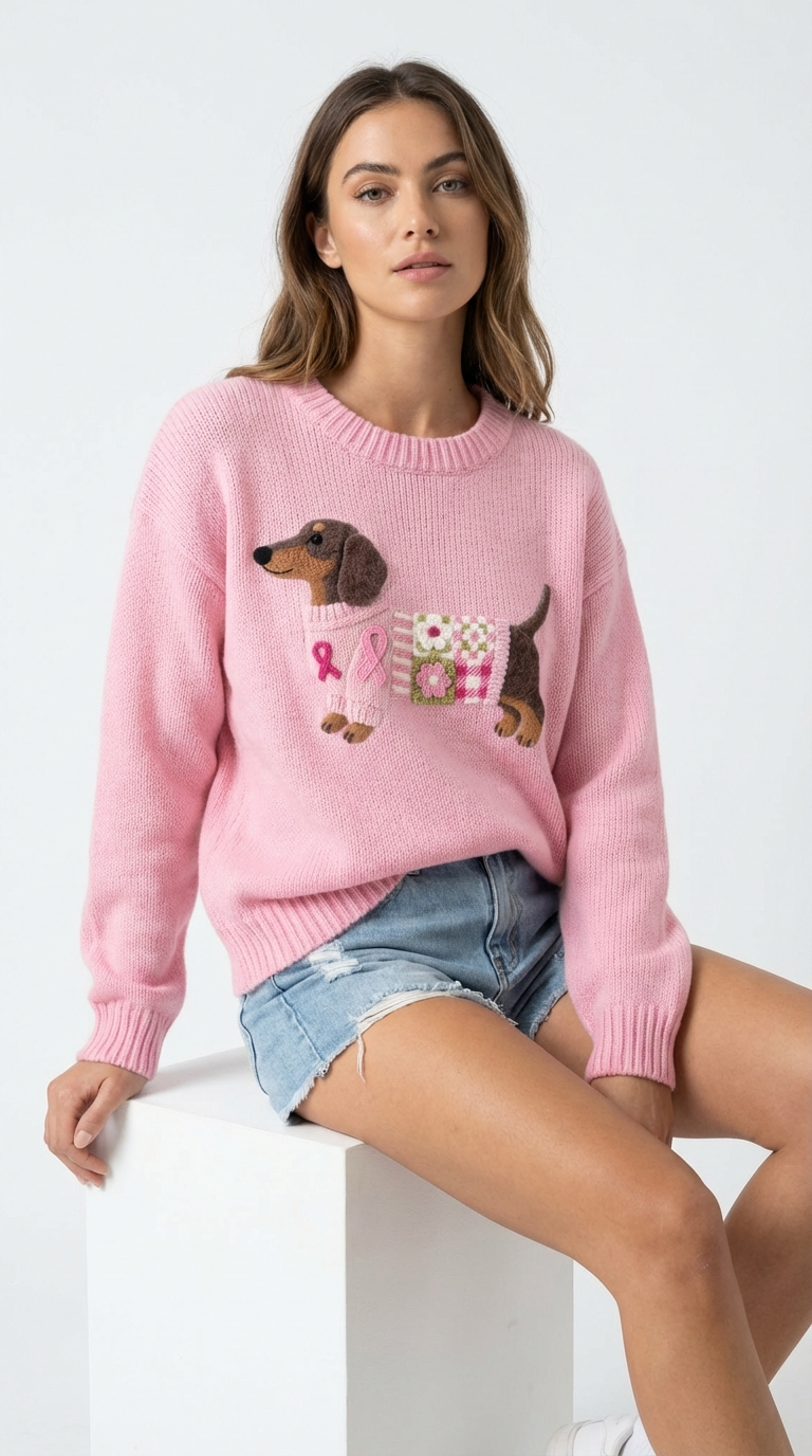Alice | Sausage Dog Sweater