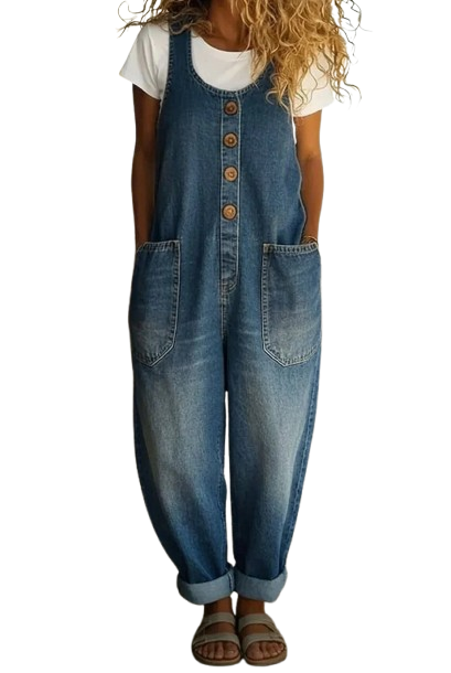 Jasmin - Denim Jumpsuit