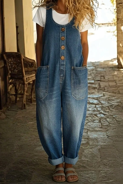 Jasmin - Denim Jumpsuit