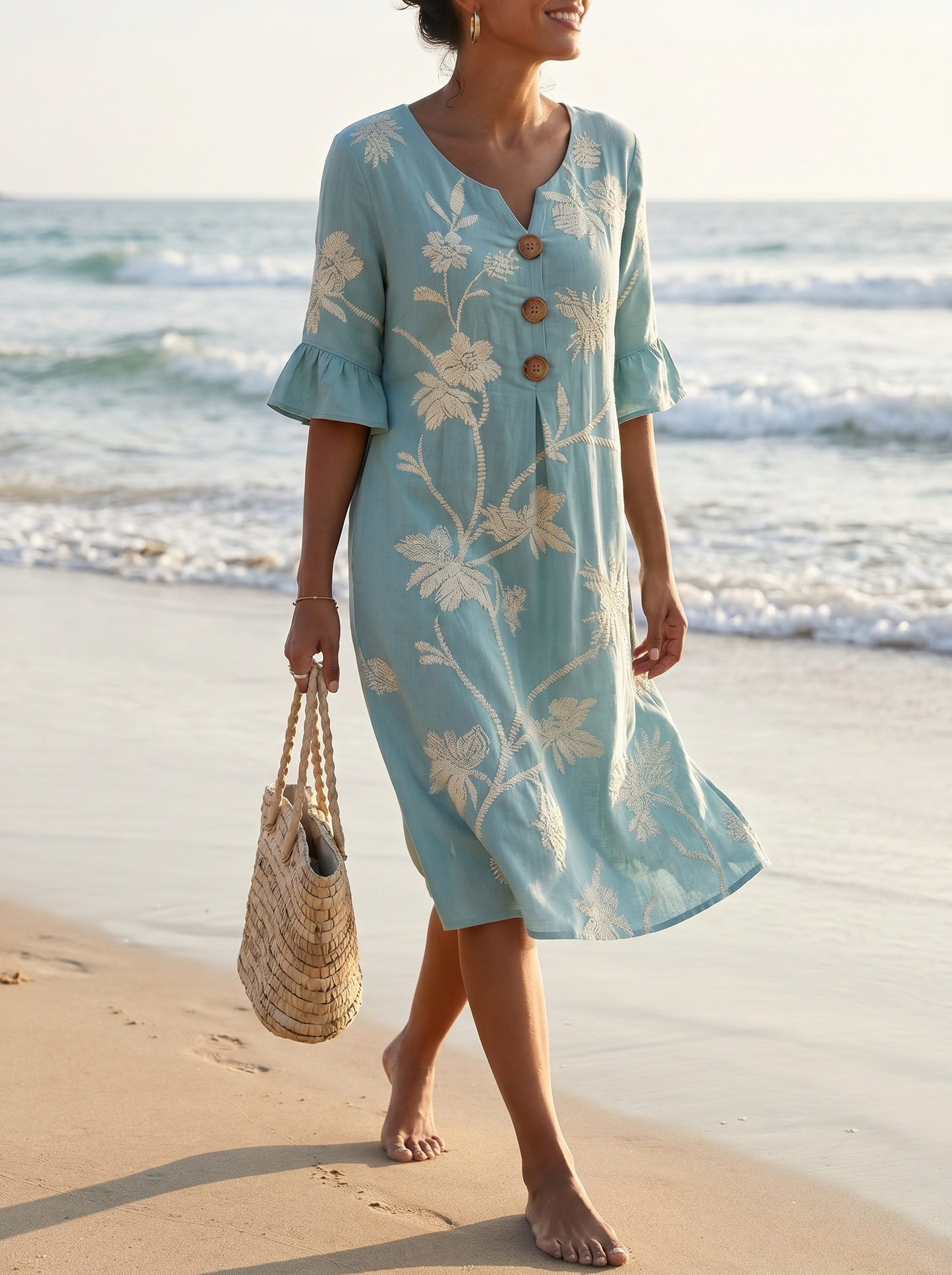 Emma - Women’s Casual Floral Print Dress