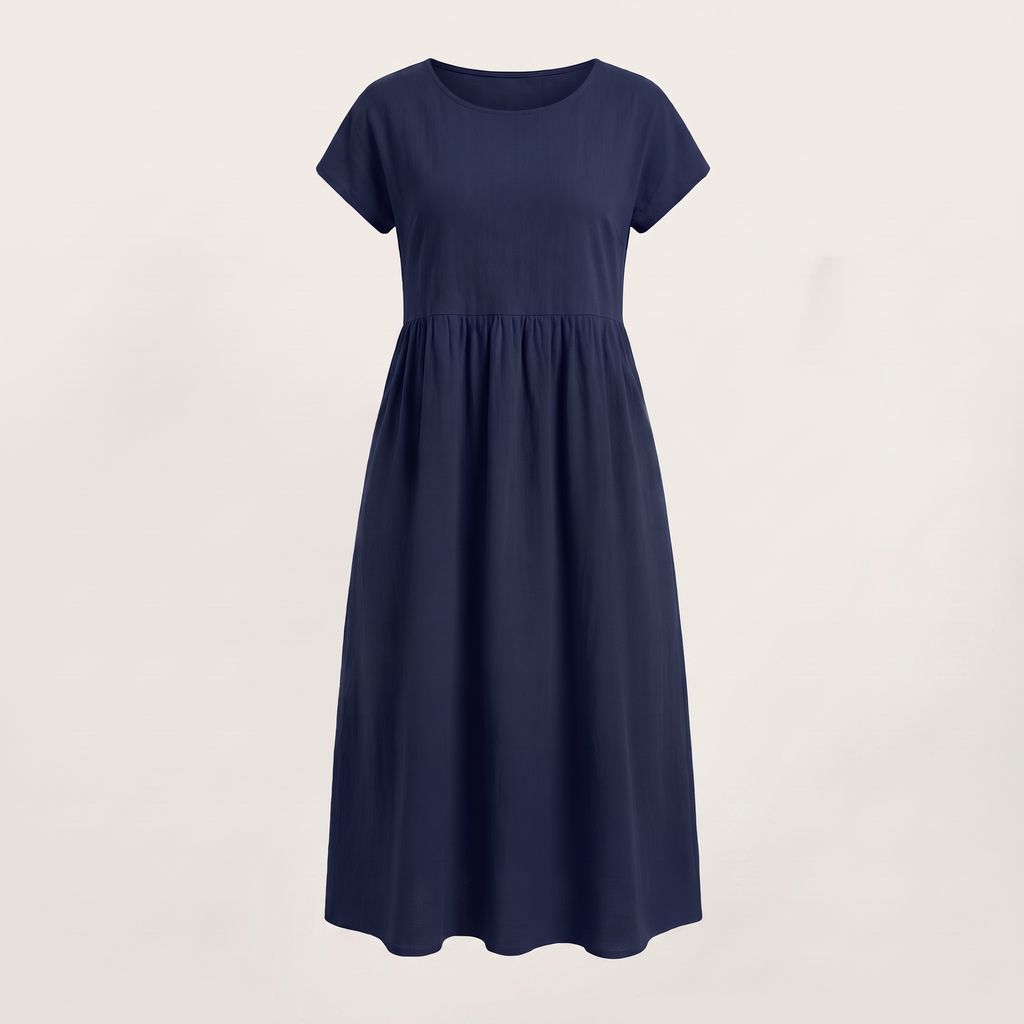 AVA LUXE FLUID MIDI DRESS