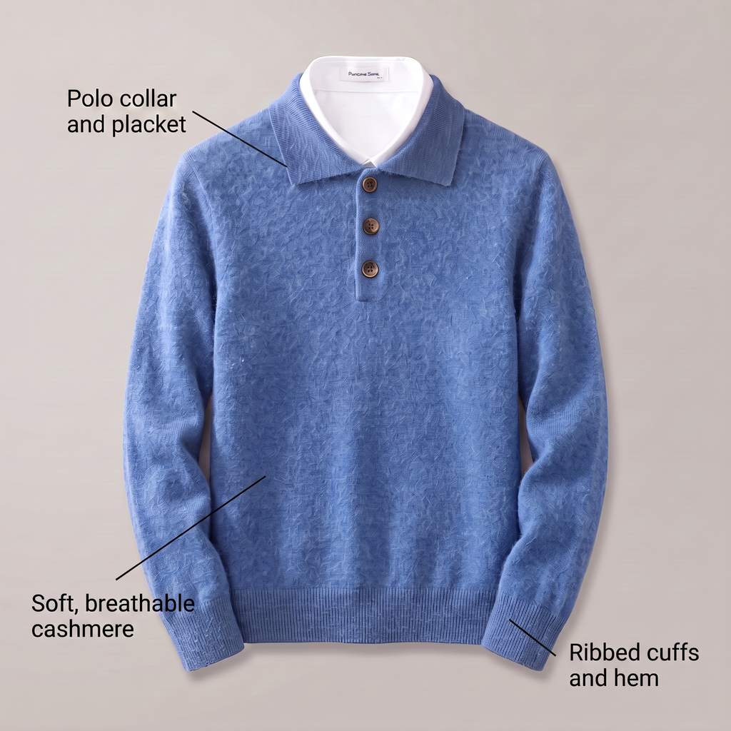 BELFORD CASHMERE POLO
