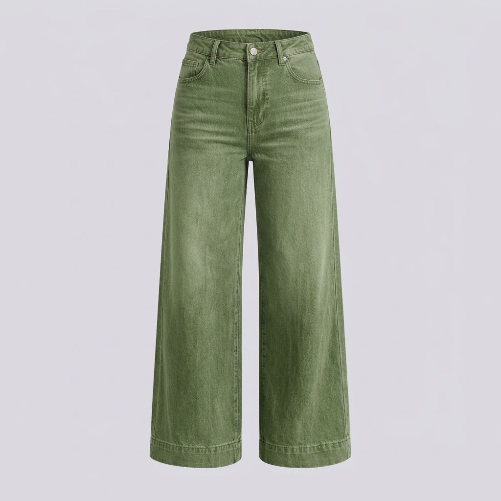 CHLOÉ WIDE-LEG JEANS WITH A SLIMMING EFFECT