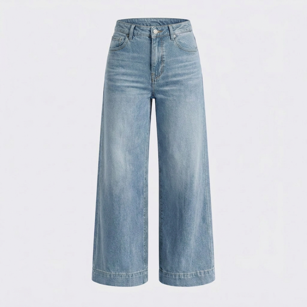 CHLOÉ WIDE-LEG JEANS WITH A SLIMMING EFFECT