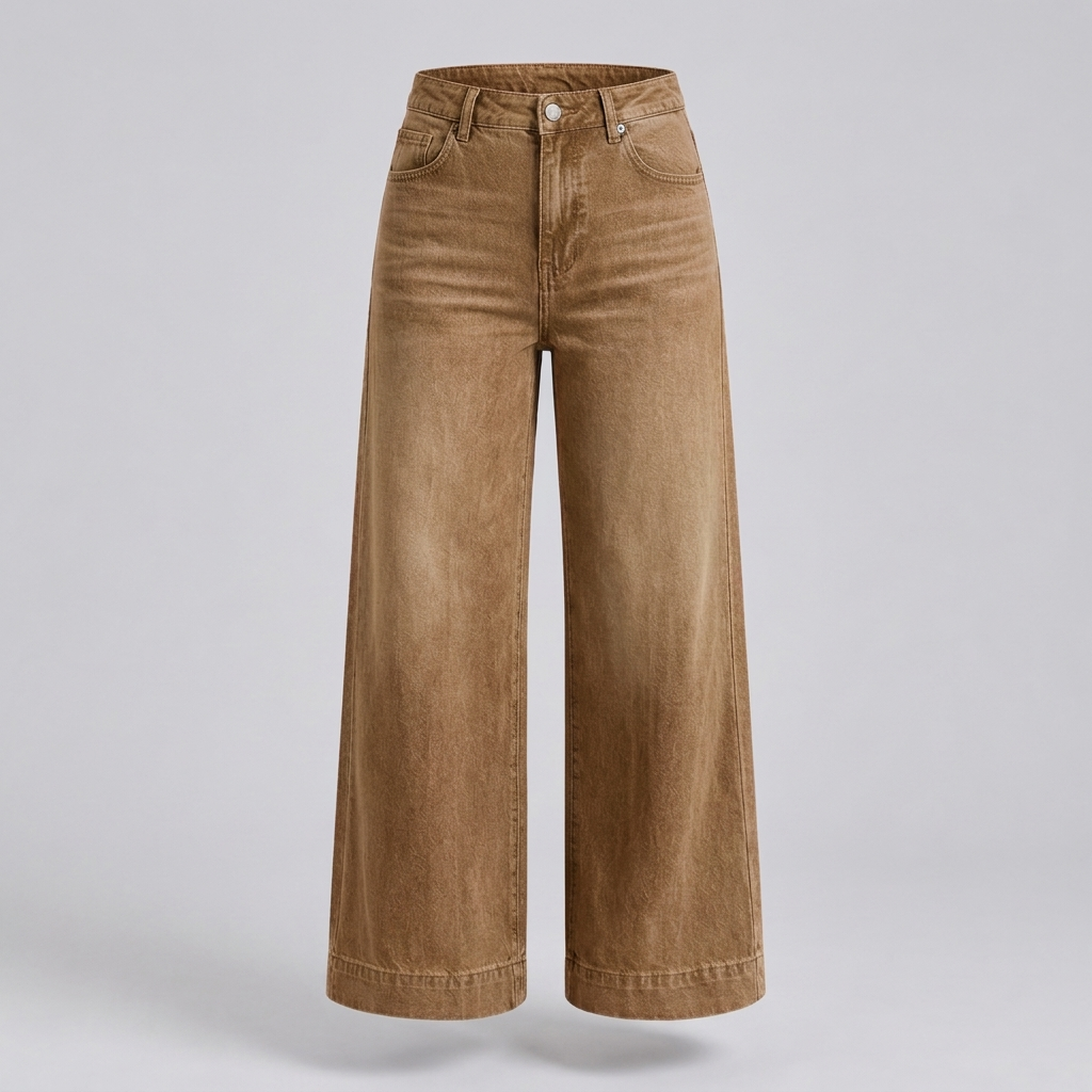 CHLOÉ WIDE-LEG JEANS WITH A SLIMMING EFFECT