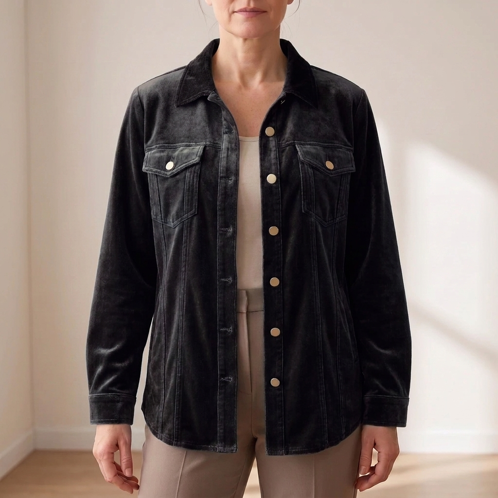CLARA VINTAGE BOHEMAIN VELVET JACKET