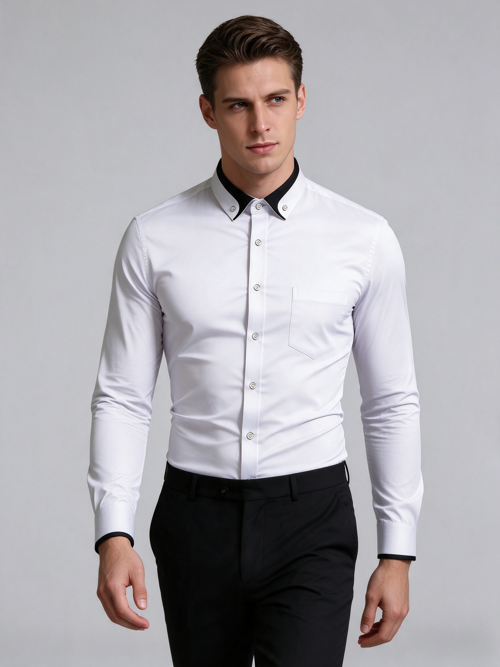 Long Sleeve Button-Down Shirt