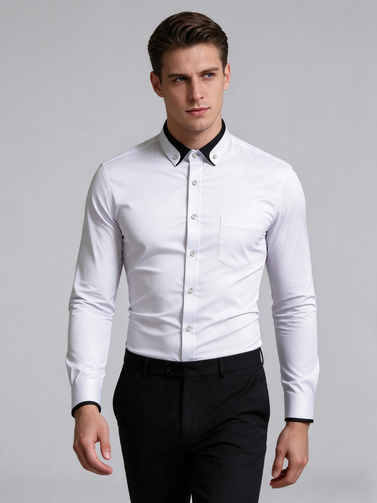 Long Sleeve Button-Down Shirt