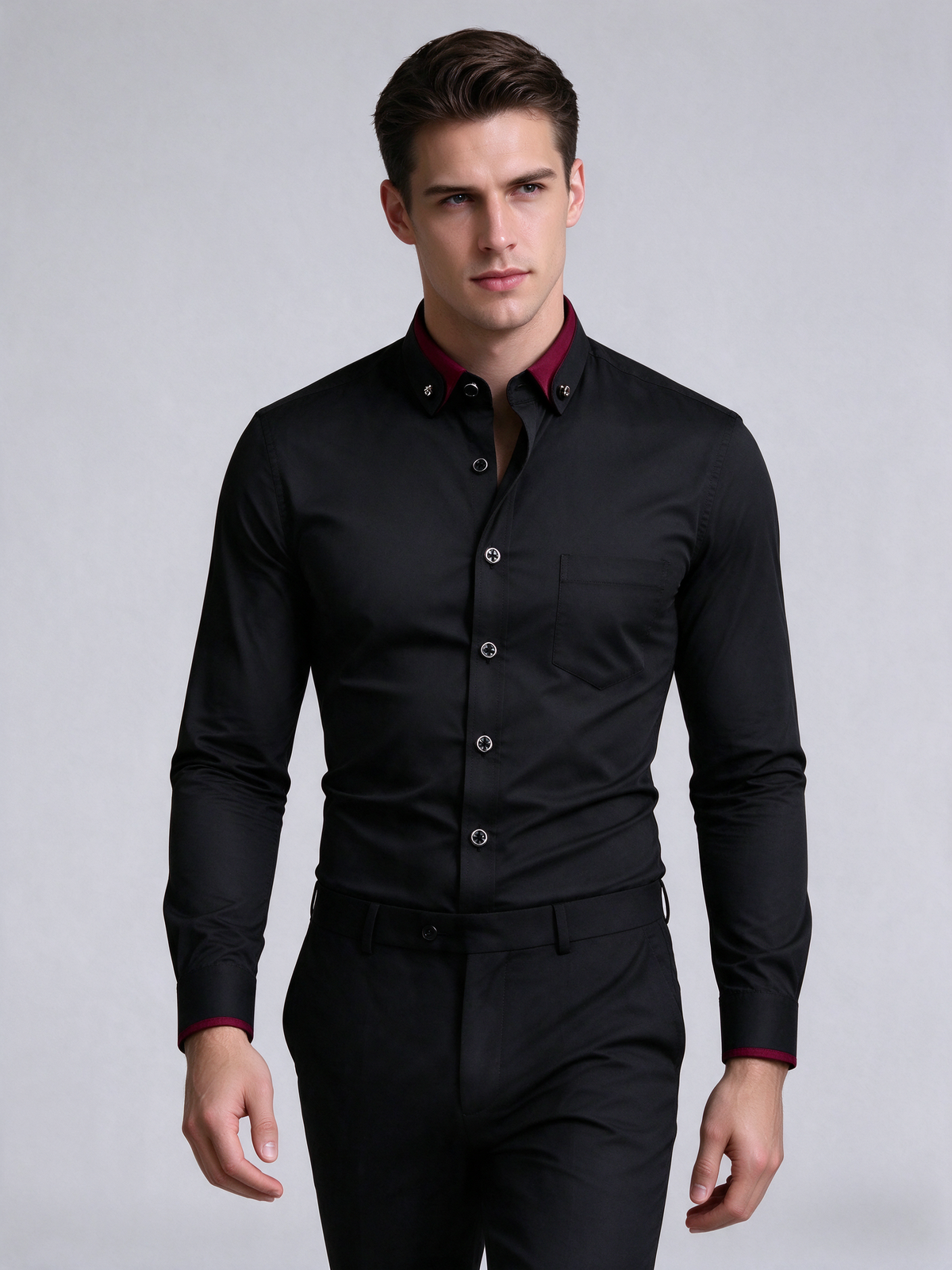 Long Sleeve Button-Down Shirt