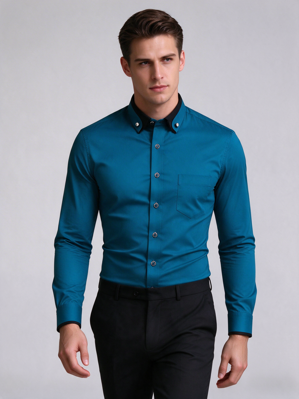 Long Sleeve Button-Down Shirt