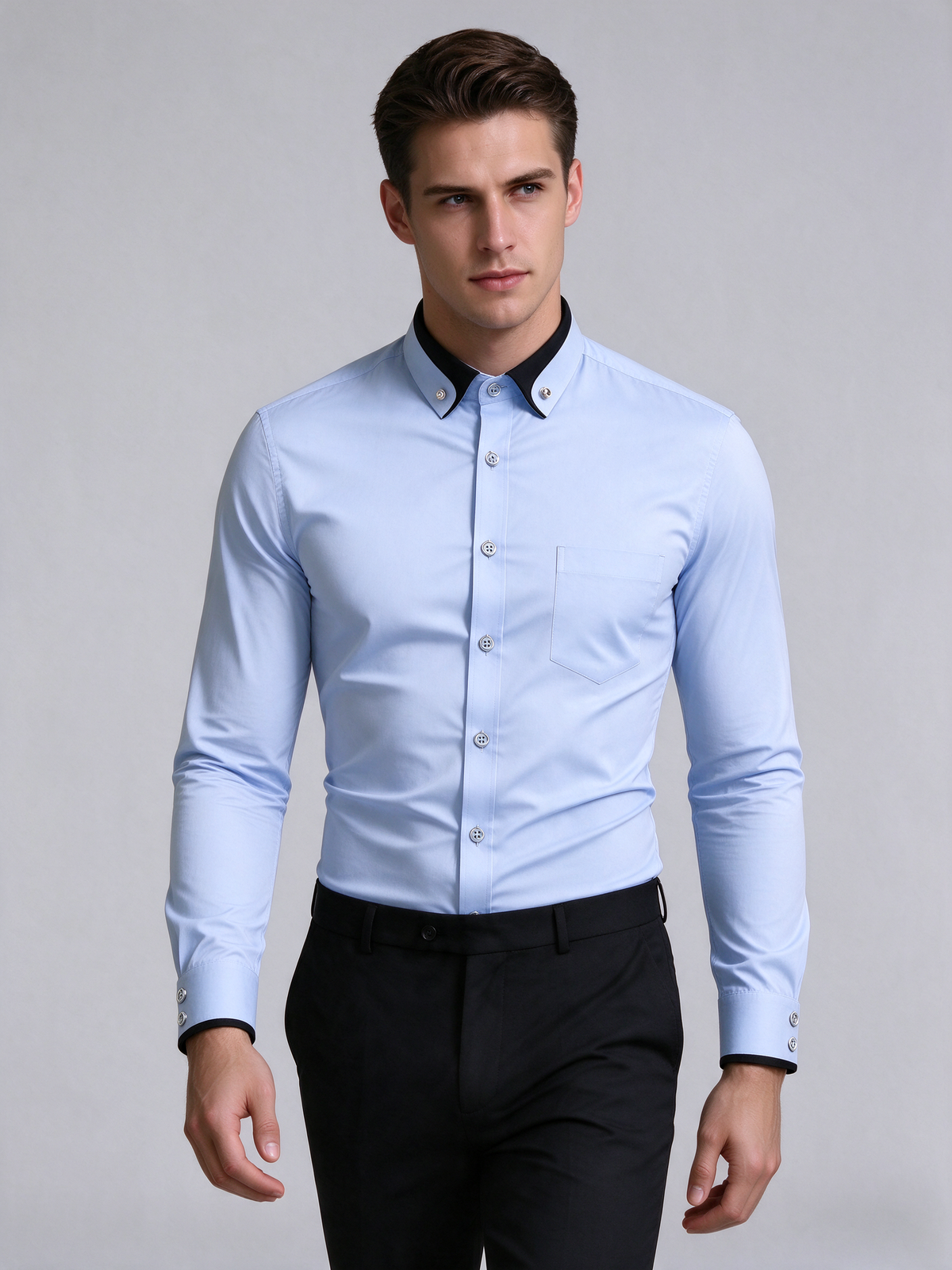 Long Sleeve Button-Down Shirt