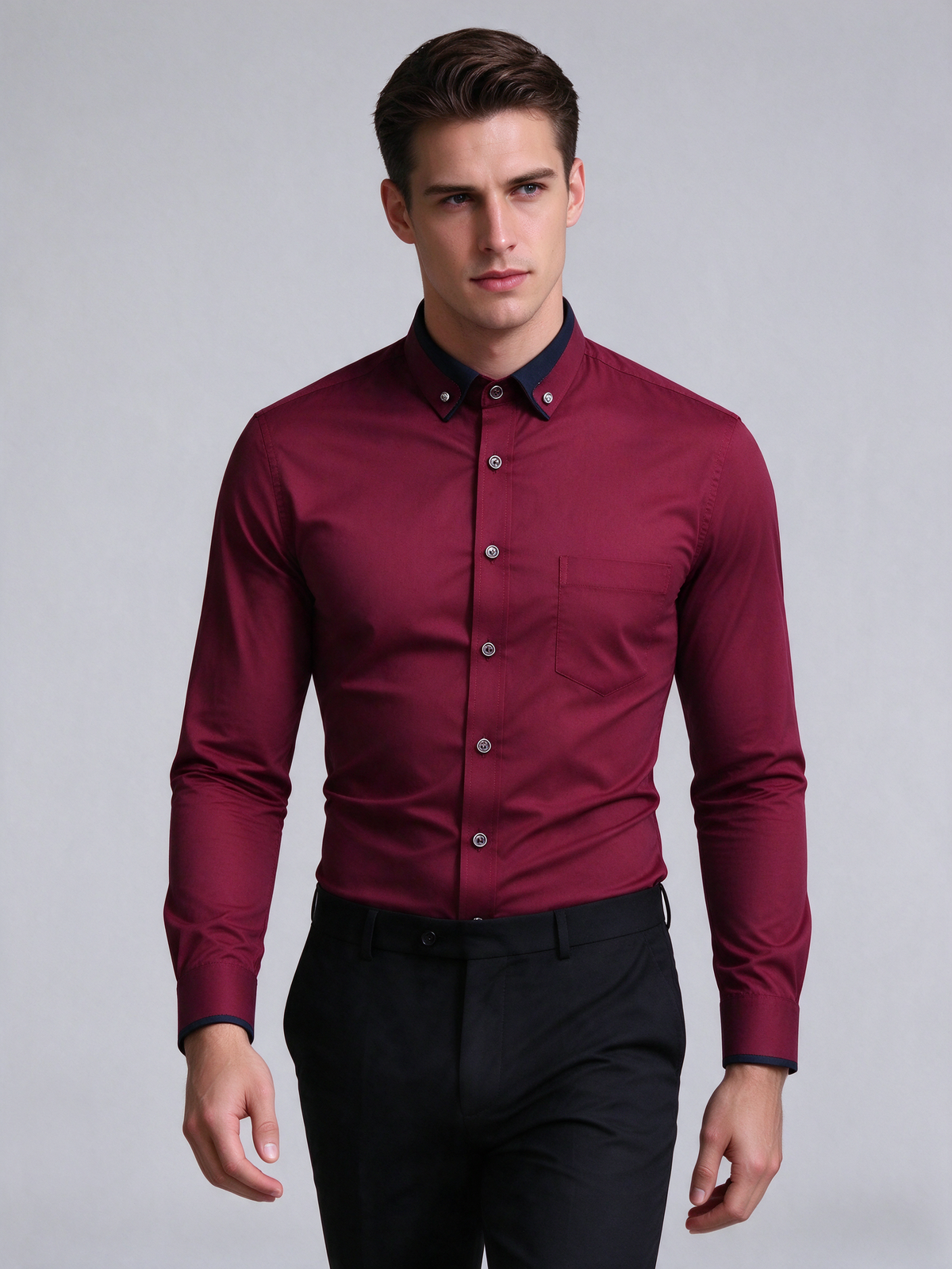 Long Sleeve Button-Down Shirt