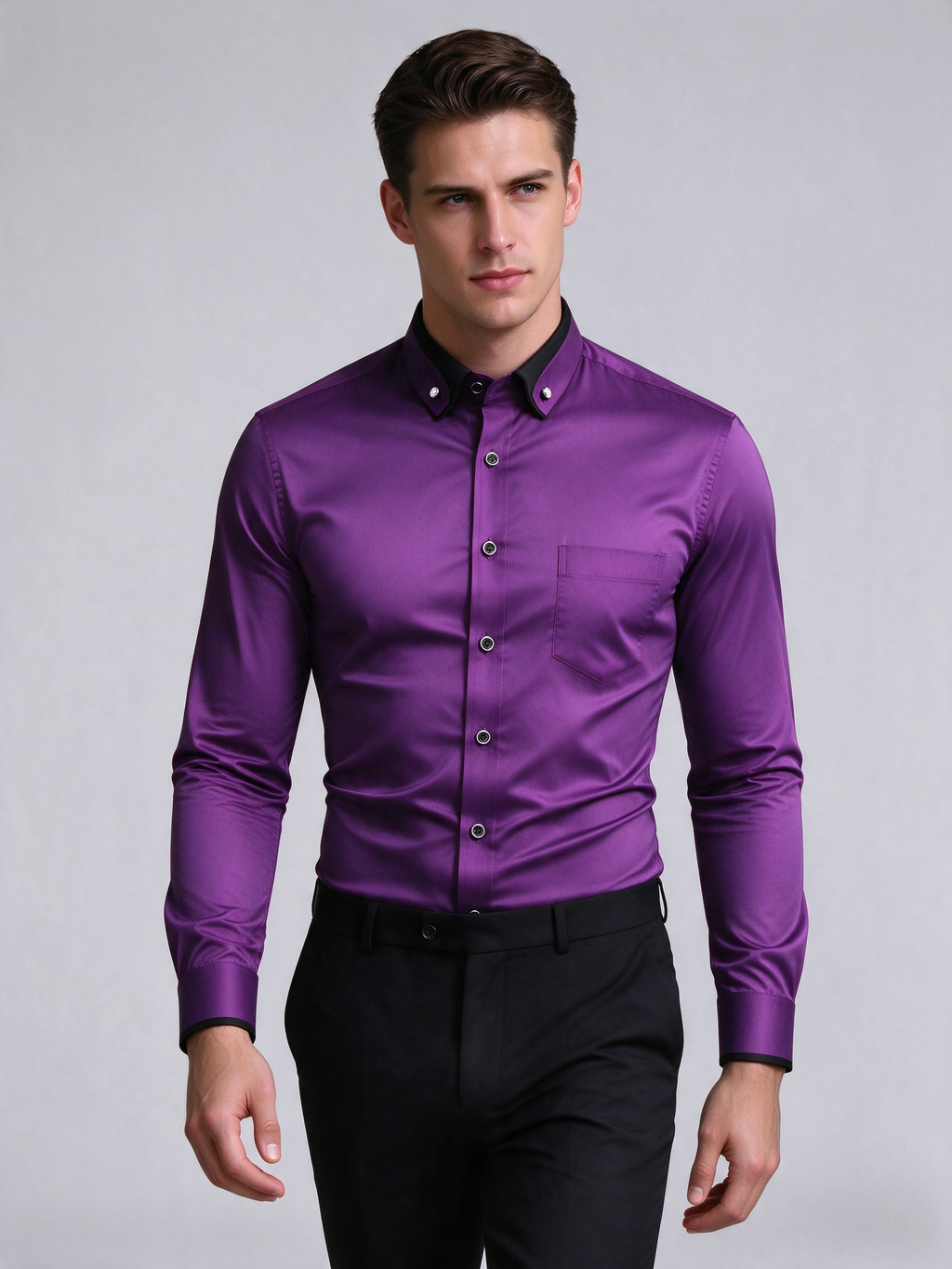 Long Sleeve Button-Down Shirt