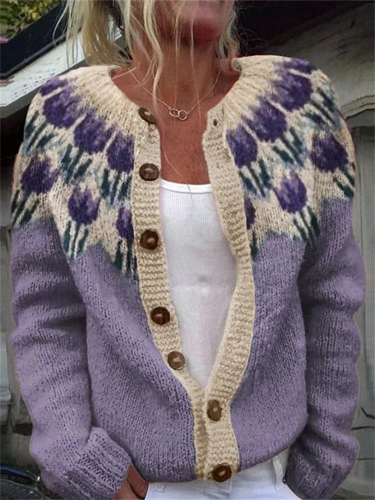 EMMA COZY VINTAGE CARDIGAN