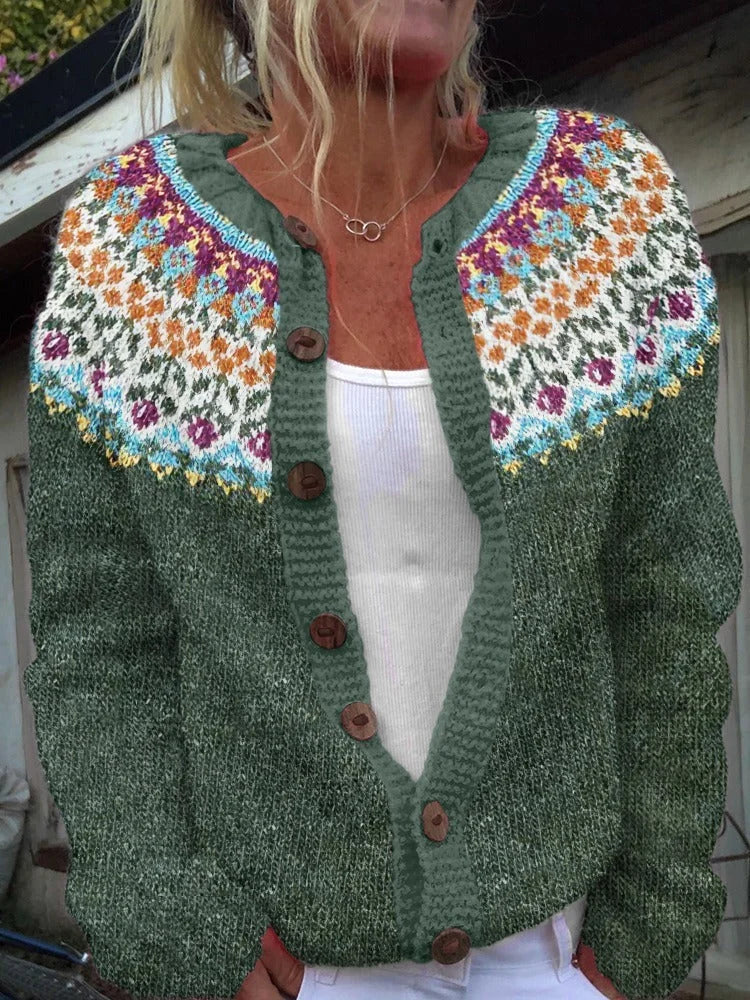 ELIN COZY VINTAGE CARDIGAN