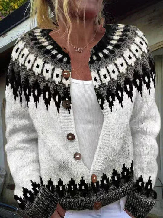 CAMILLE COZY VINTAGE CARDIGAN