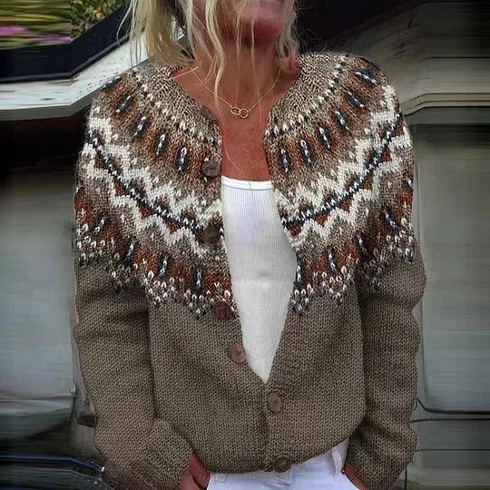HARRIET COZY VINTAGE CARDIGAN
