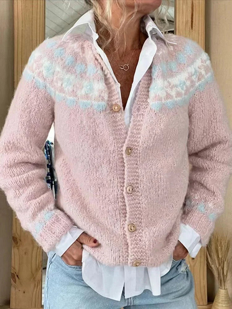 SARAH COZY VINTAGE CARDIGAN