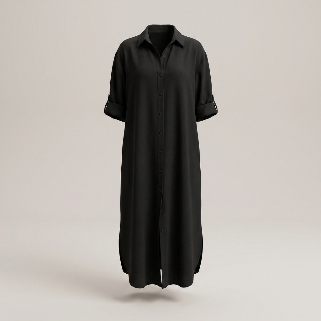 IVY BUTTON DRESS