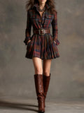 Evonne™ Vintage Mini Dress + FREE BELT