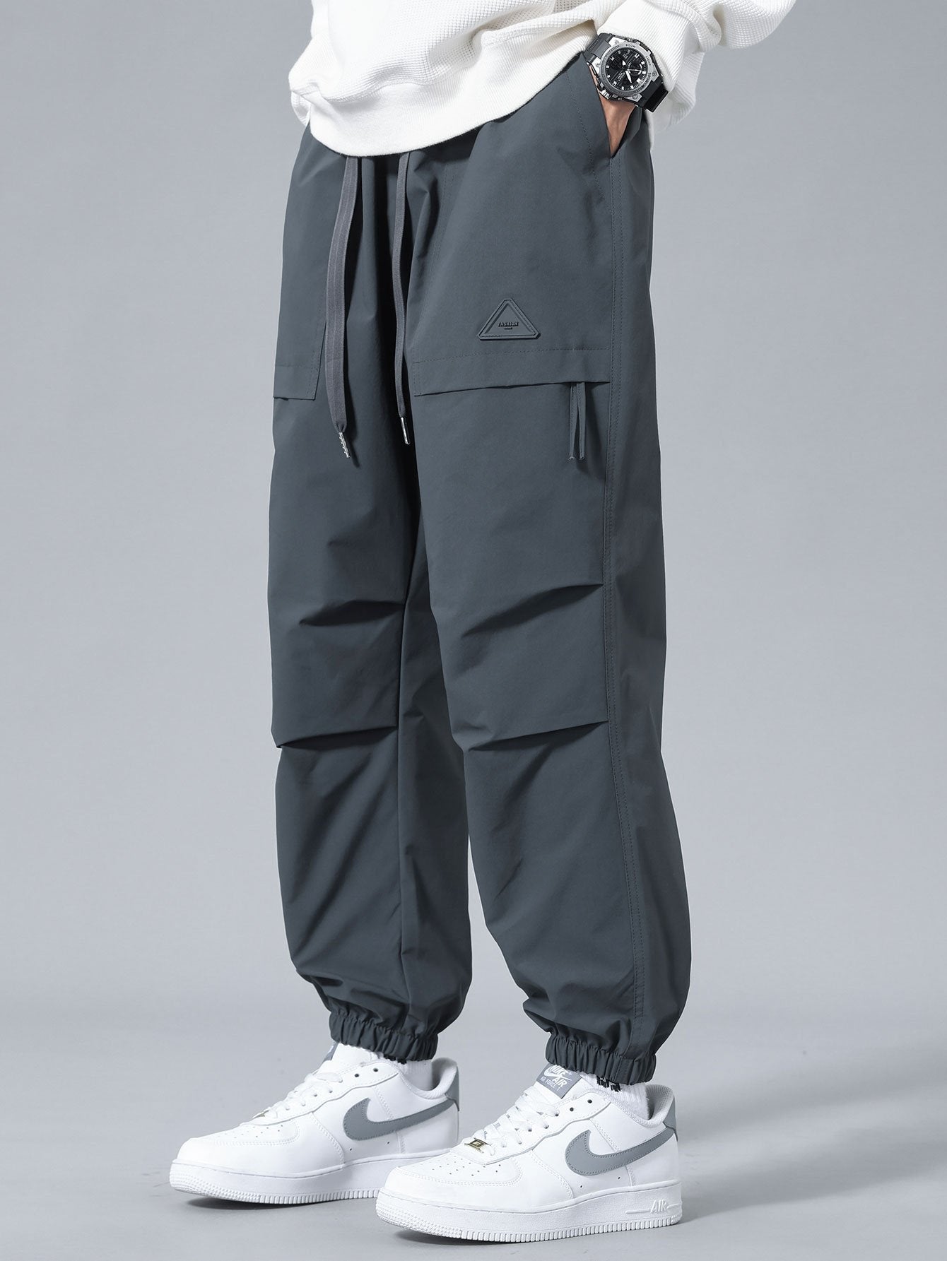 Drawstring Jogging Pants