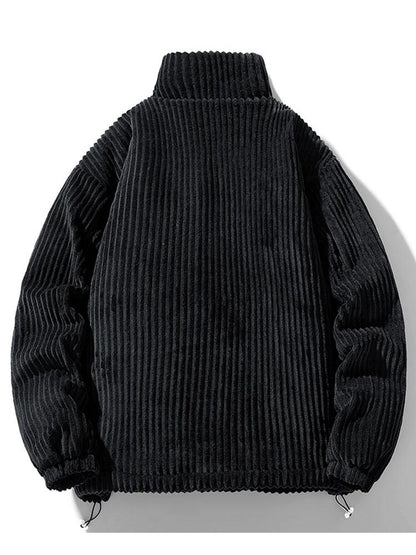 Quilted Lined Corduroy Coat