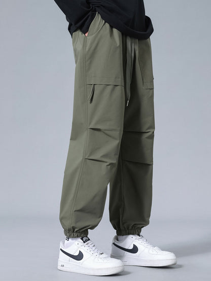 Drawstring Jogging Pants