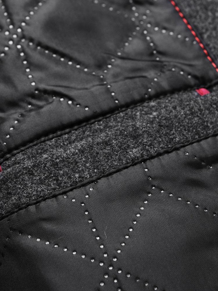 Funnel Neck Woolen Overcoat