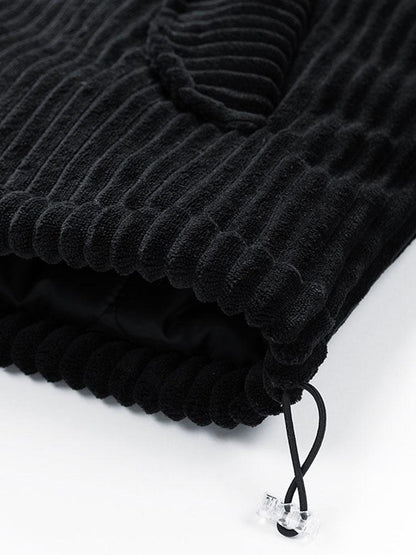 Quilted Lined Corduroy Coat