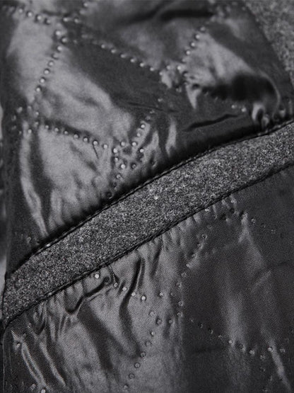 Stand Collar Woolen Overcoat