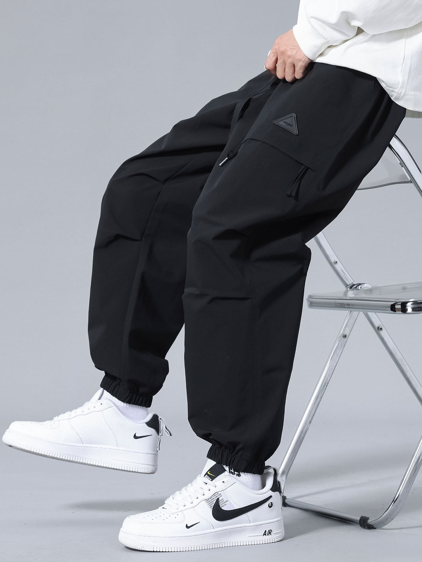 Drawstring Jogging Pants