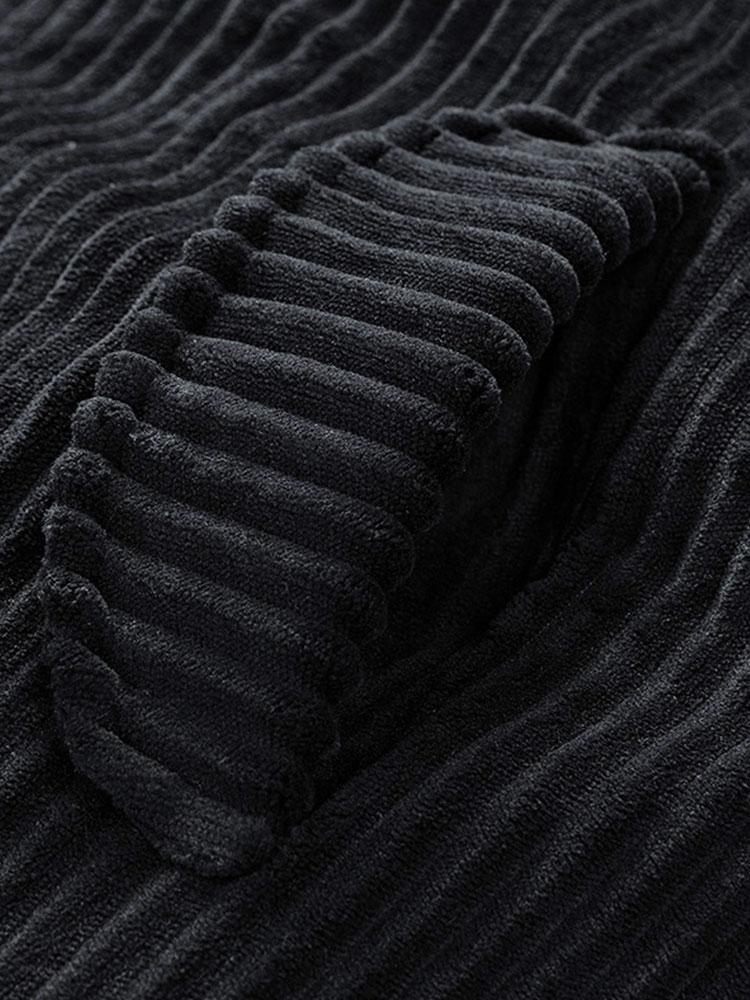 Quilted Lined Corduroy Coat