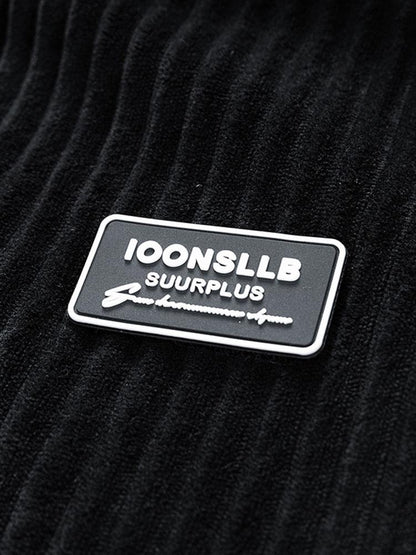 Quilted Lined Corduroy Coat