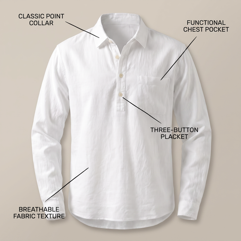 KYOTO COLLAR SHIRT
