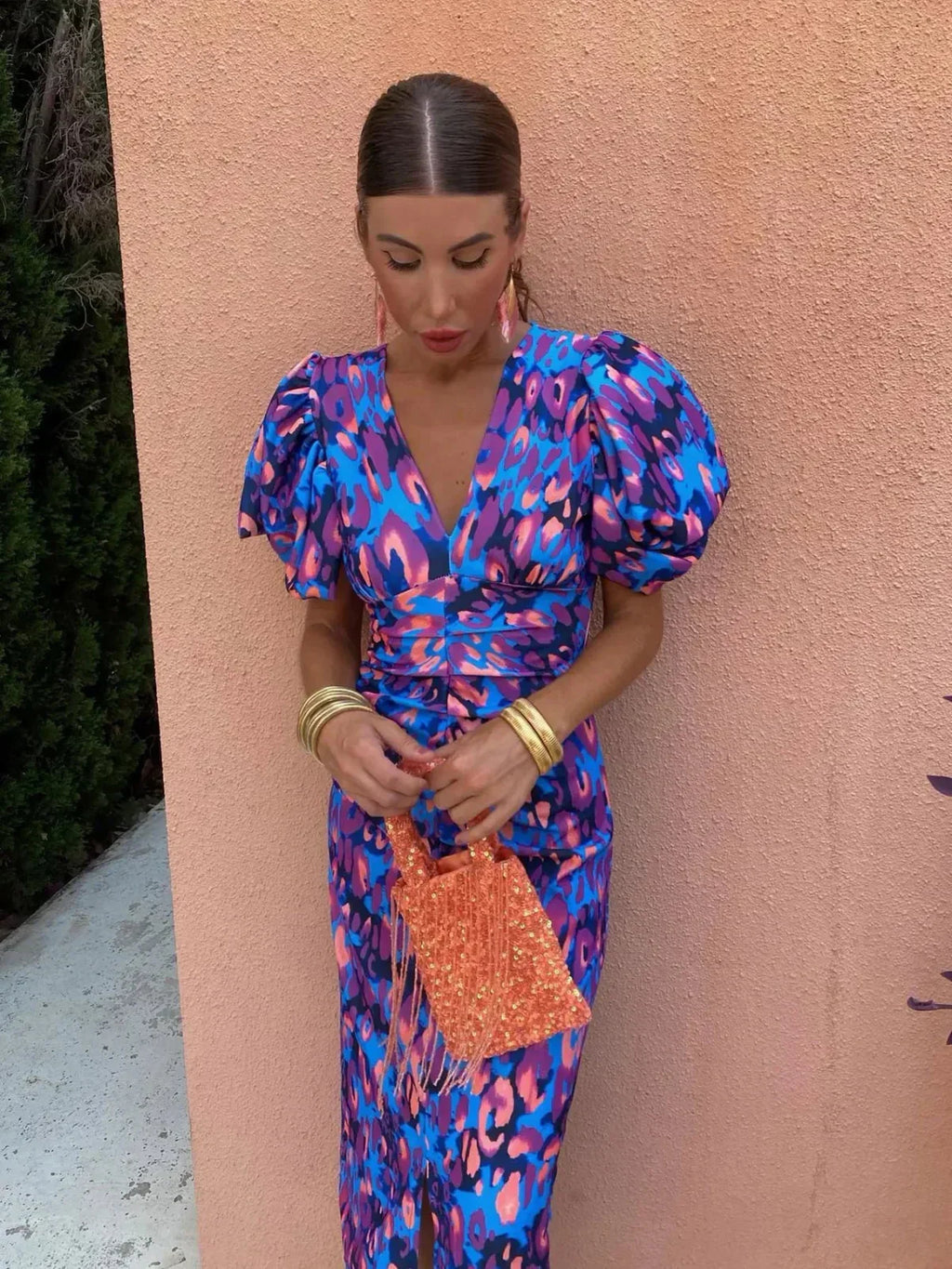 Antoinette™ Elegant Midi Dress